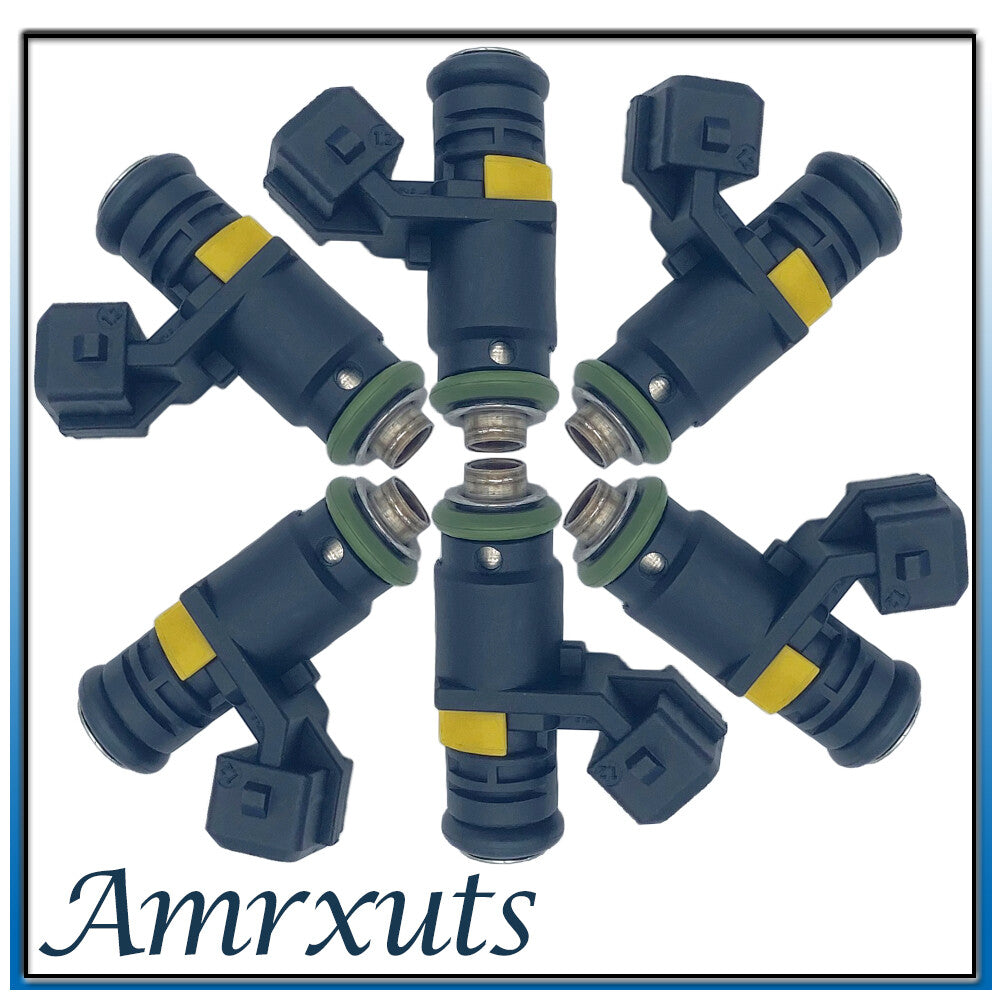 6-piece fuel injector kit for Clio III Twingo II Grand Modus 1.2 8200579081- n