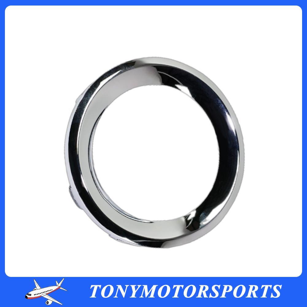 Fog Light Lamp Hole Plug Trim Chrome Left 6VM61SZ0AA Fits 2019-21 for Jeep Renegade Q