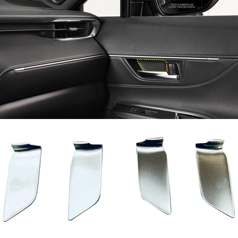 for Range Rover Evoque 2020 Chrome Silver B-pillar Hook Up for Seat Belt Cover Trim v