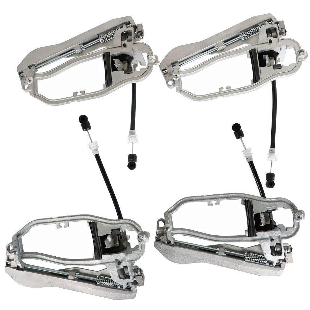 new 4-piece front and rear door handle bracket set suitable for 2000-2006 E53 X5 n
