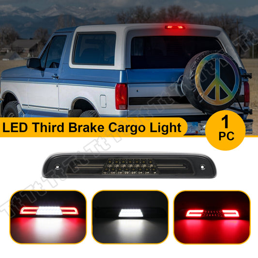 For 1994 - 1996 for Mustang F150 F250 LED Third Brake Tail Light Parking Light - v