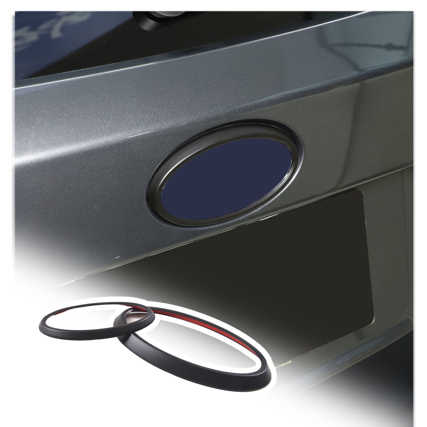 4-Pack Red Interior Window Lift Switch Button Trim for Tacoma 2016-2022- v