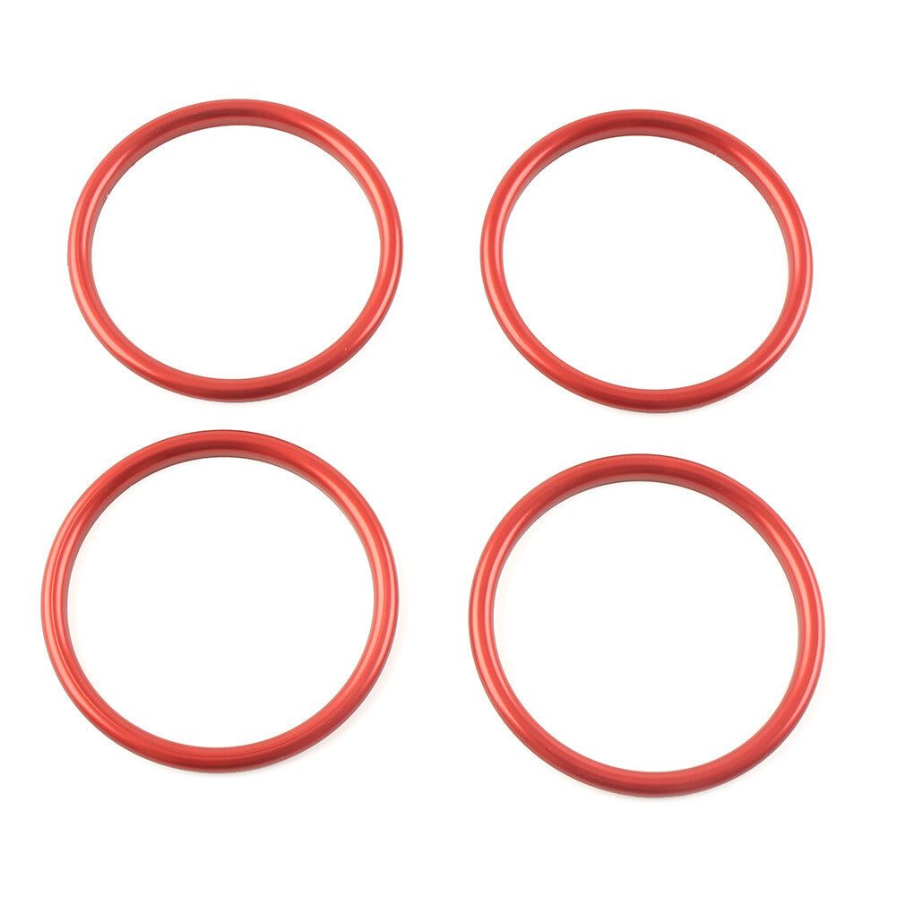 Center Console Air Condition Vent Outlet Ring Cover Trim Fit for Audi A1 S1 8X Red