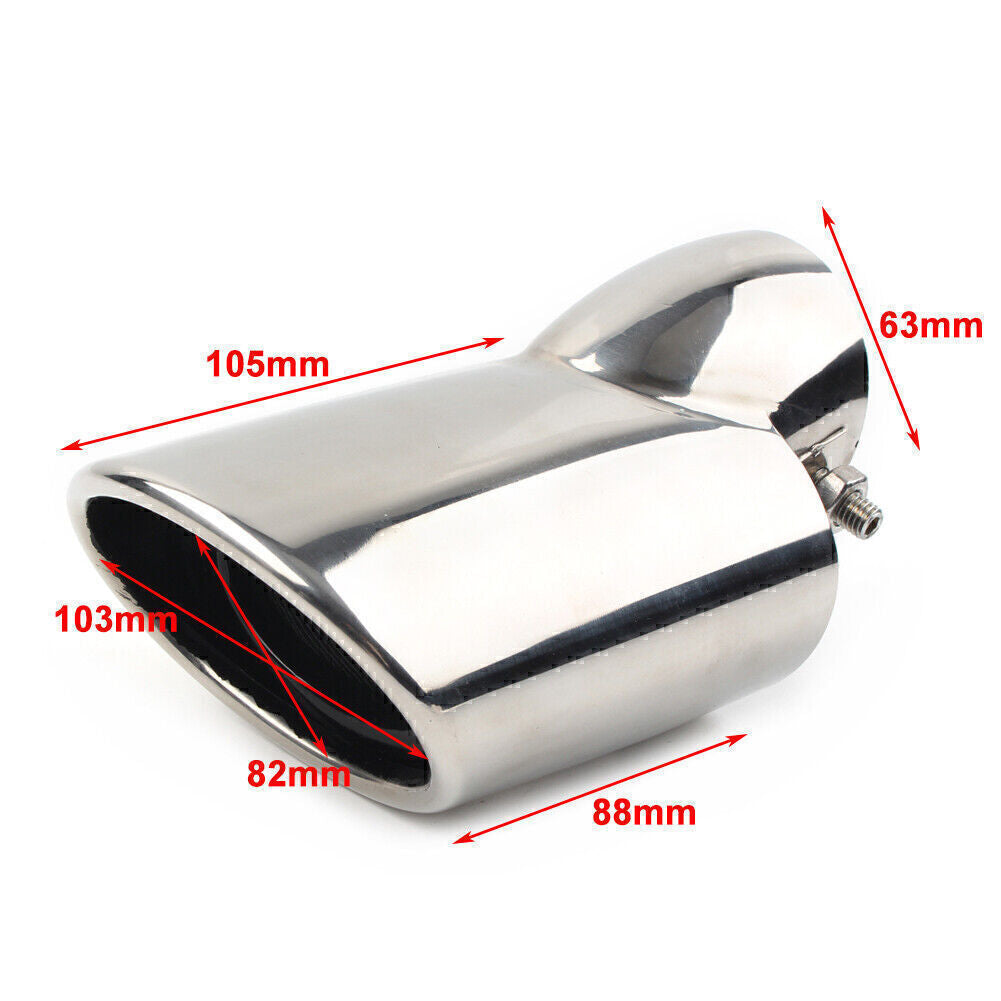 for Chevrolet for Cruze Sedan Car Stainless Steel Rear Exhaust Pipe Tail Muffler Tip Q
