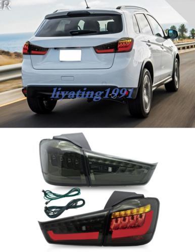 Smoked LED taillights and headlights for Mitsubishi ASX Outlander Sport 2010-2018