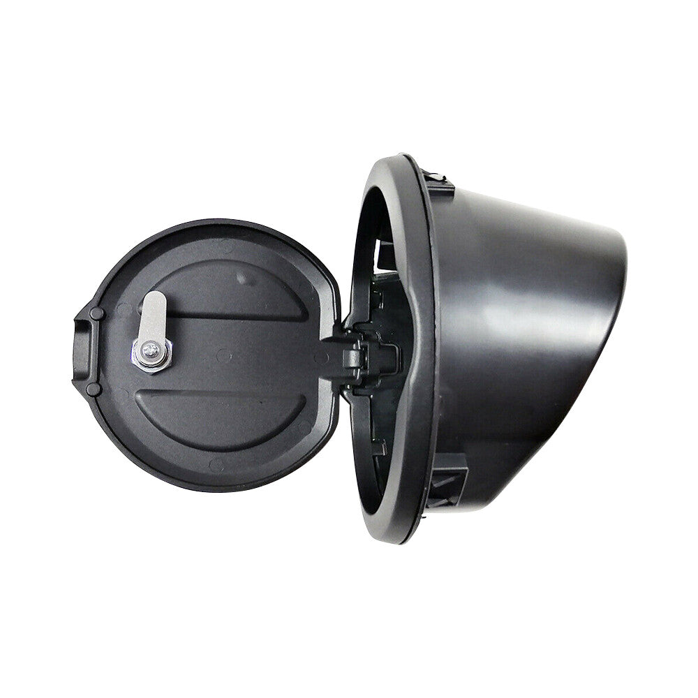 Fuel Door with Lock Locking Gas Cap Cover Black For 2018-2019 for Wrangler JL JLU Q