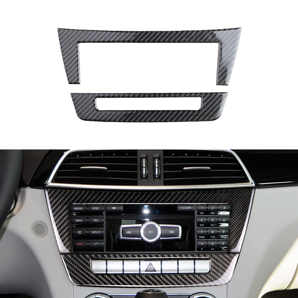 Red for Seat Button Frame Trim Type A Cover Carbon Fiber for Chevy Impala 2014-2020 v