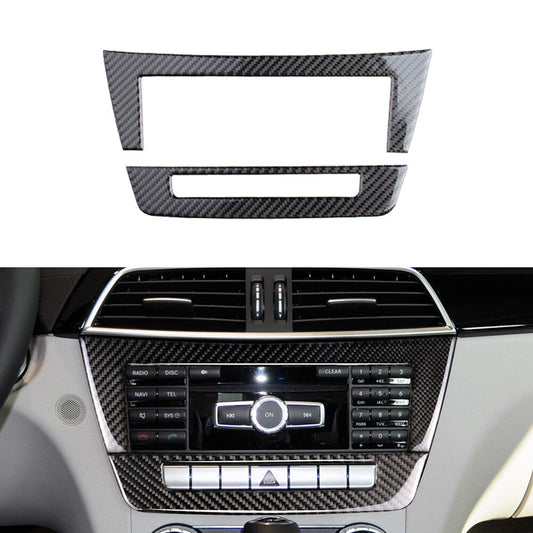 Red for Seat Button Frame Trim Type A Cover Carbon Fiber for Chevy Impala 2014-2020 v