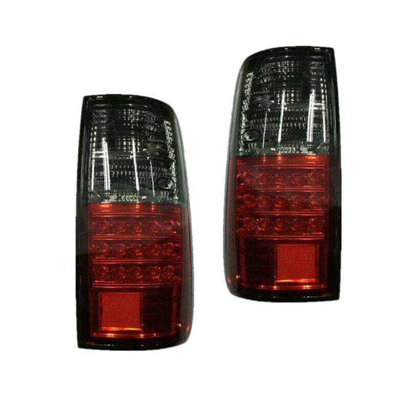 for Land Cruiser LC80 FJ80 91-1997 Red&Black LED Tail Light Brake Lamp B n