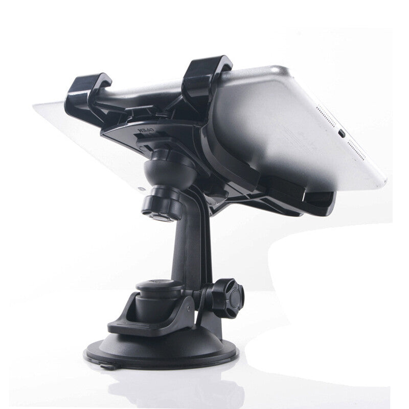 Black car windshield mount, suction cup mount, cradle type, suitable for 7-10 tablets - n