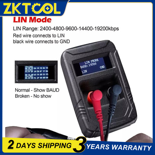 PL007 LIN CAN Analyzer Tool Digital Auto CAN BUS Analysis Automatic Recognize
