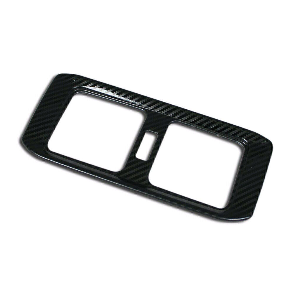 Fit for Toyota RAV4 2019 2020 Rear Air Condition Vent Outlet Cover Trim Black