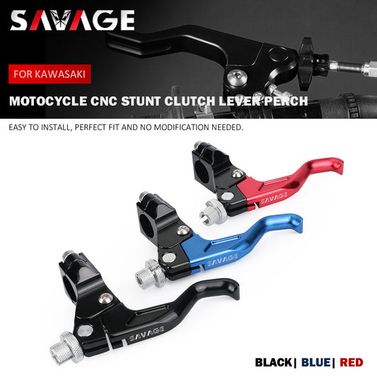 CNC Stunt Clutch Lever Easy Pull for KAWASAKI KX 112 KX250F KX450F KX60 65 80 85 Q