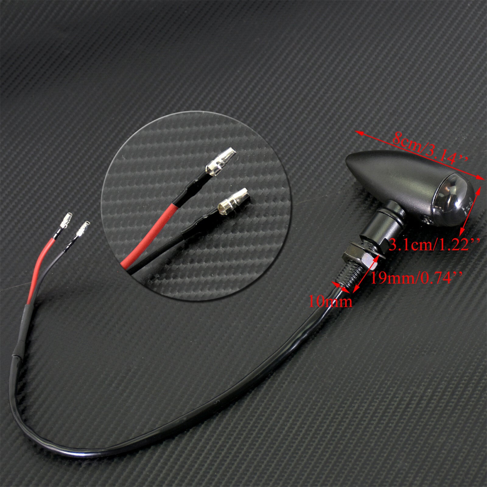 4X Turn Signal Indicator Flasher Light Fit For Sportster for Harley Bobber Chopper Q