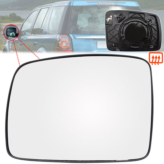 for Land Rover Discovery 3 Freelander 2 Range Left Side Wing Mirror Glass Heated Q