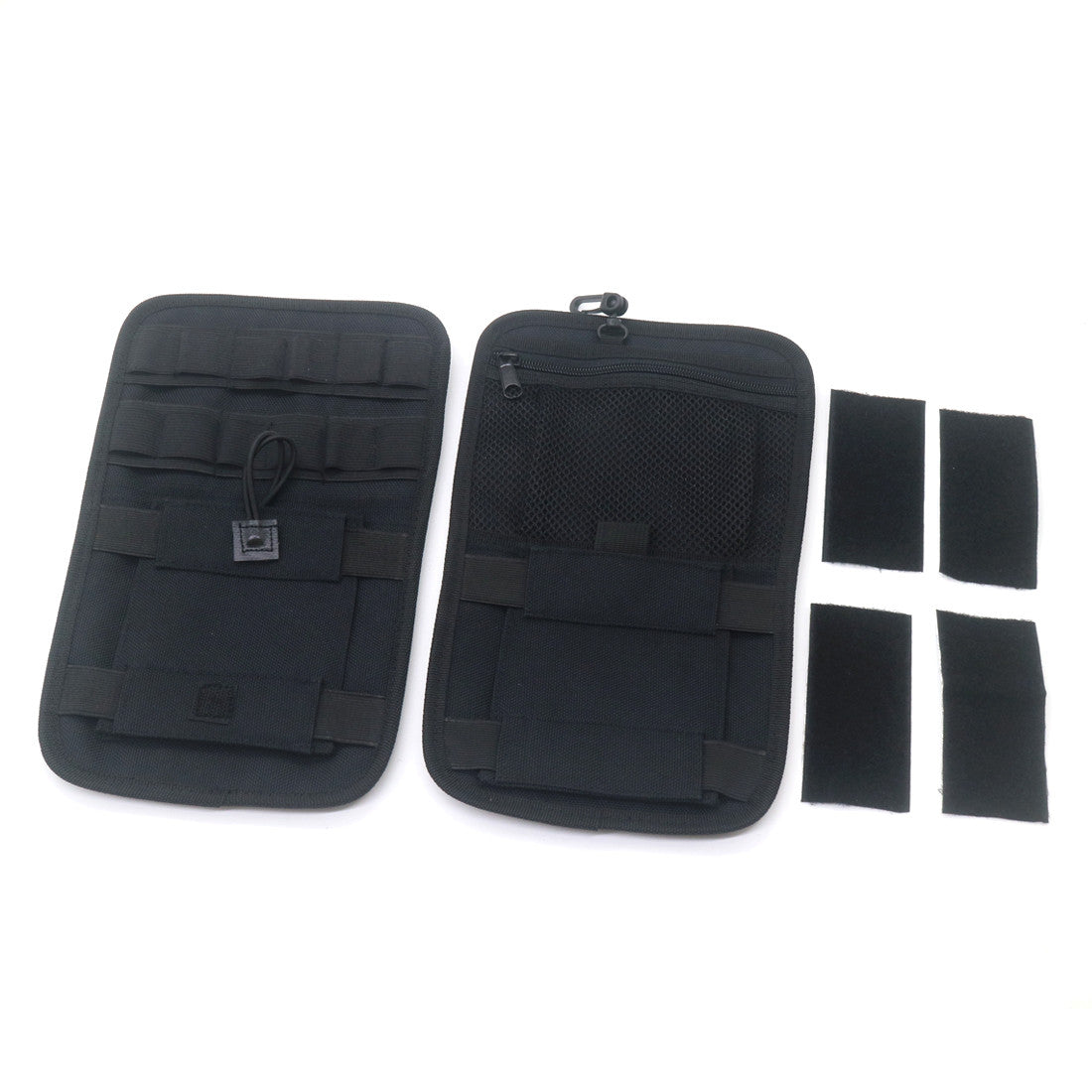 Pair Black Saddlebag Organizer Hard Bags Storage for Harley Touring Bagger 08-18 Q