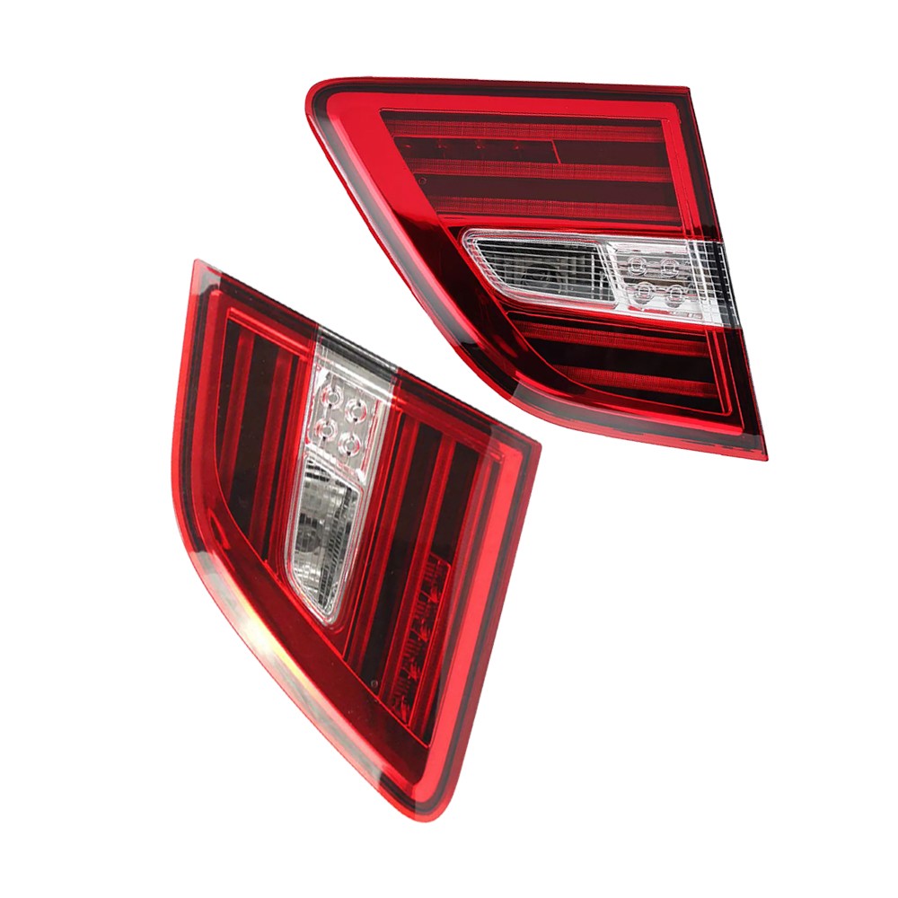 Pair For ML300 ML350 ML400 ML500 ML550 W166 2012-2015 LED Inner Tail Light Lamp