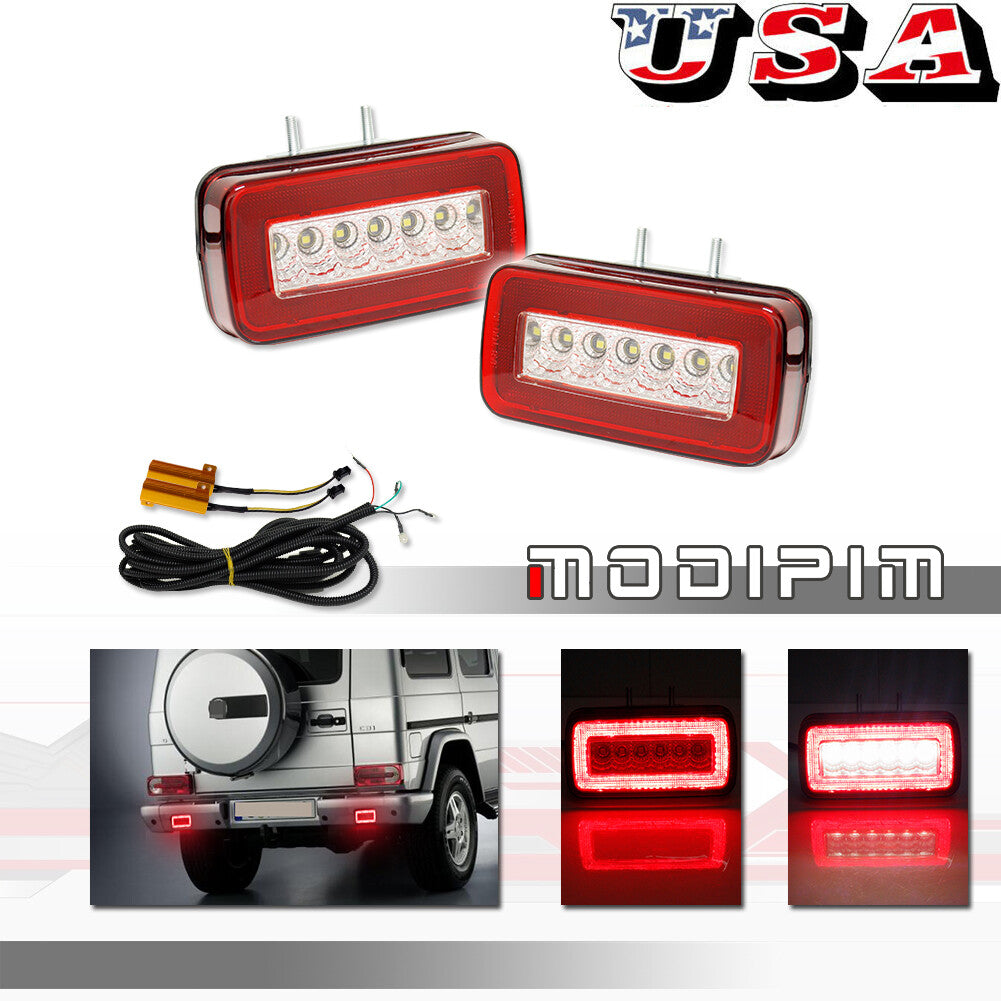 Applicable to 1986-2018 for Mercedes-Benz W463 G-Class LED rear fog light reverse backup light.