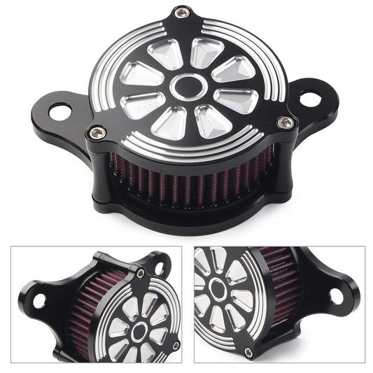 Air Cleaner Red Intake Filter Kit for Harley Electra Glide Softail FLSTN FXSTD Q