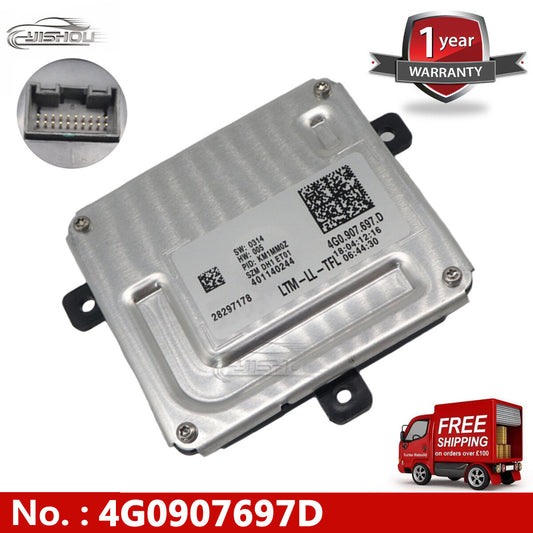 Daytime Running Light (DRL) Control Module 4G0907697D - new, Suitable for Audi A4, A5, A6, Q3, TT