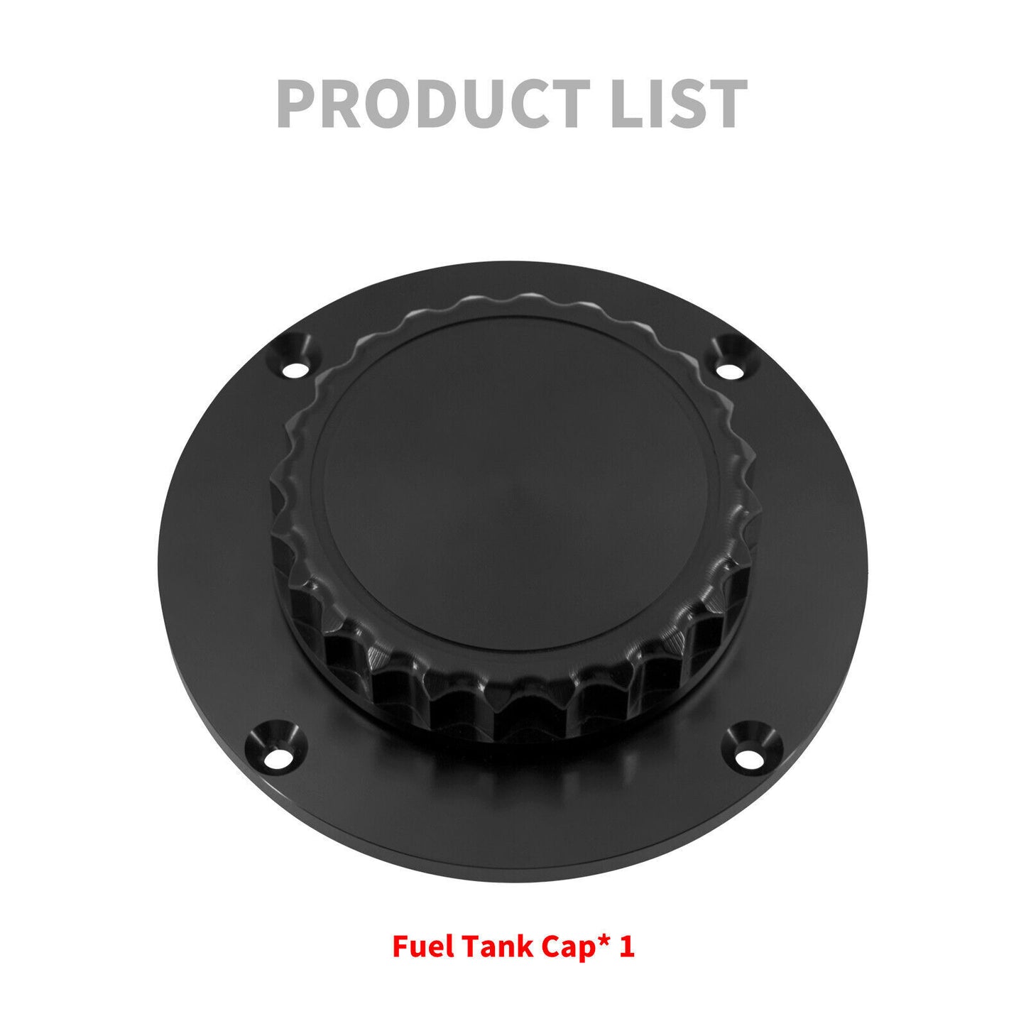 Gas Feul Black Tank Cap Oil Tank Petrol Cap Cover Fits for BMW K1 K75 K100 K1100