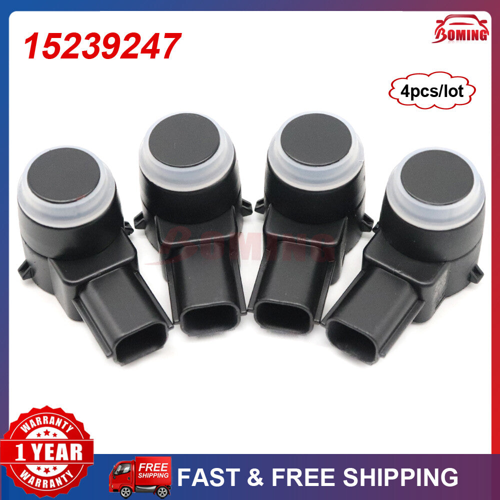 NEW 4X for GMC Reverse 15239247 Backup Parking Bumper Park Assist Object Sensor Q
