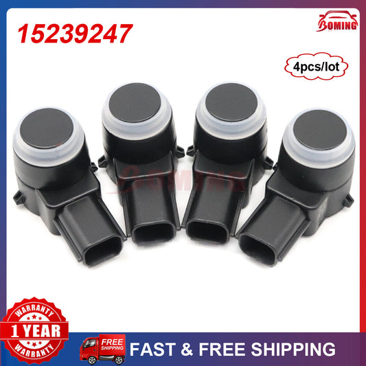 NEW 4X for GMC Reverse 15239247 Backup Parking Bumper Park Assist Object Sensor Q