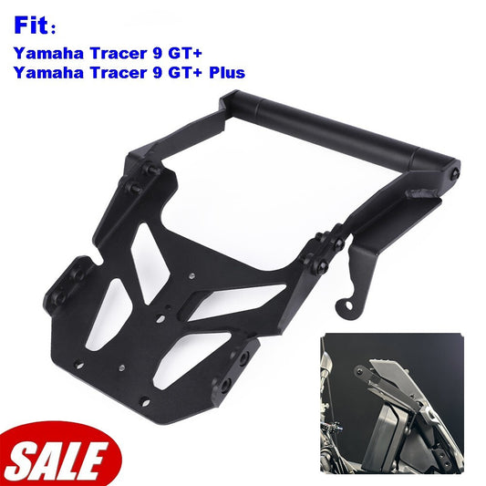 for Yamaha Tracer 9 GT+/Plus Front GPS Sat Navigation Bar Extension Mount Holder Q