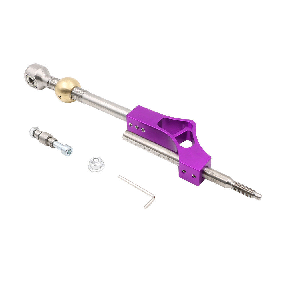 Car Gear Shifter Extender Adjustable Short Shifter for Honda for Civic EG EK Purple