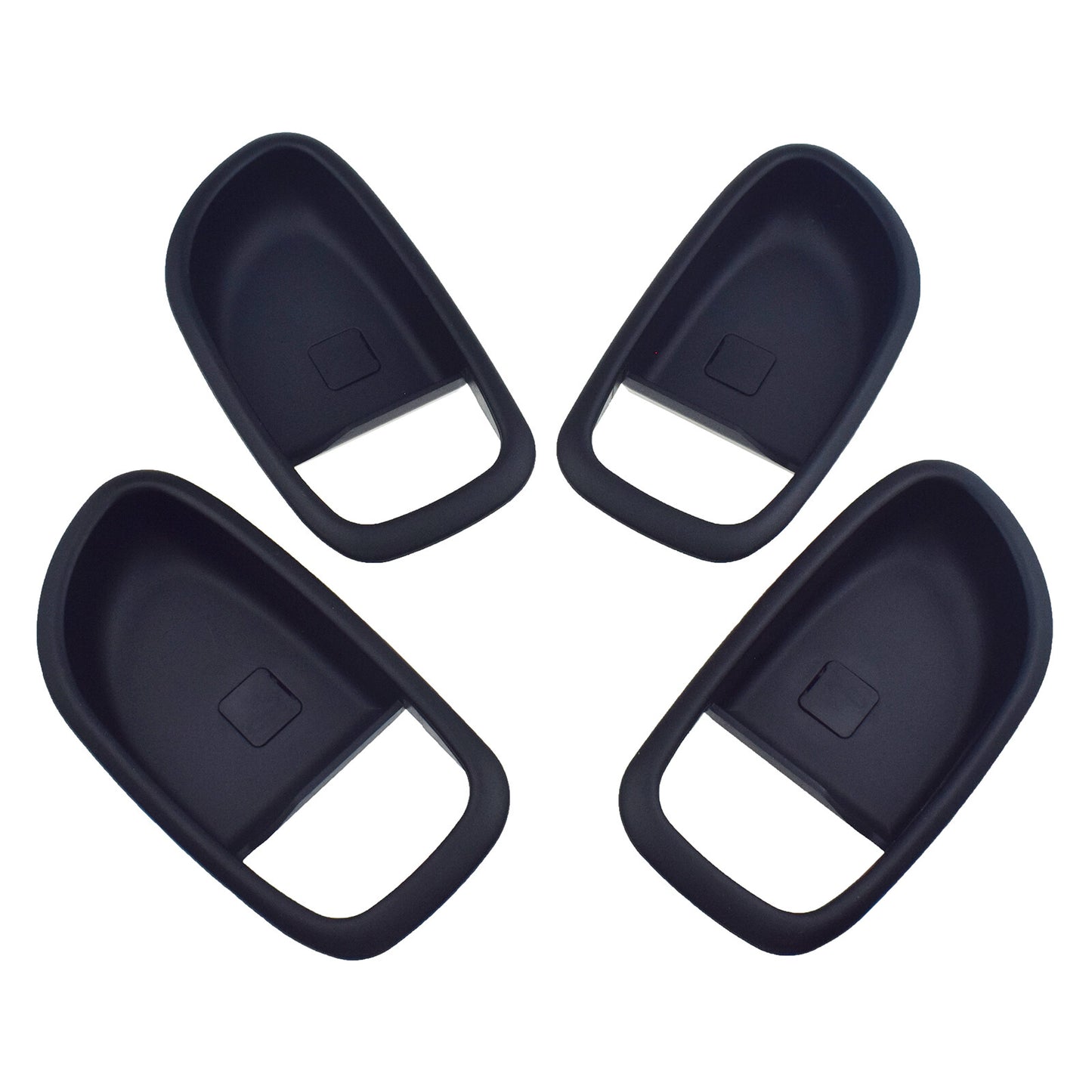 4Pcs Interior Door Handle Bezel Left + Right Side For 2007-2010 for Hyundai for Elantra