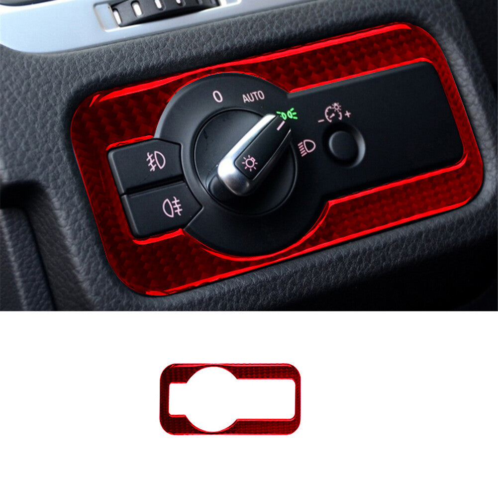 2Pcs Dashboard Trim Strip Cover Decor Carbon Fiber for Honda S2000 2000-2009 v
