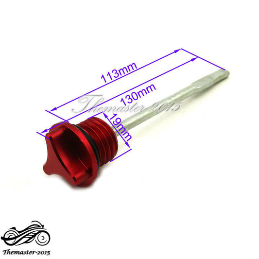 ATV Quad Alum Oil Dipstick For Roketa Taotao Kazuma Sunl 125cc 150cc 200cc 250cc Q