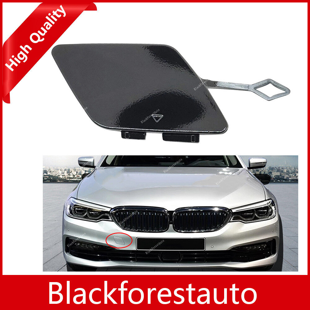 51117427448 Front Bumper Tow Cover Fits 2017 2018 for BMW 530e 530i xDrive 540i Q
