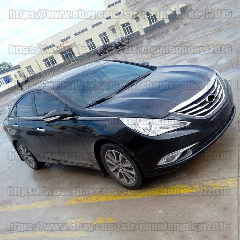 2pcs Left Right Headlight Lens Headlamp Cover for 2011-2014 for Hyundai Sonata