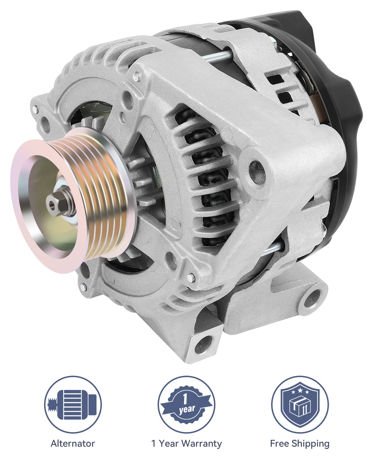 New Alternator 12V 155Amp Fit for 2007-2009 for Chevrolet Equinox 3.4L V6 AND0420