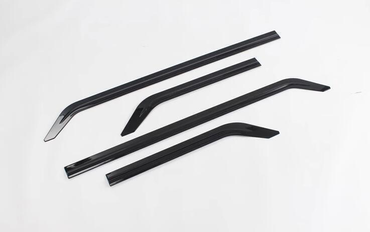 for Honda 2023-2024 CR-V ABS Glossy Black Body Side Door Molding Cover Trim 4X