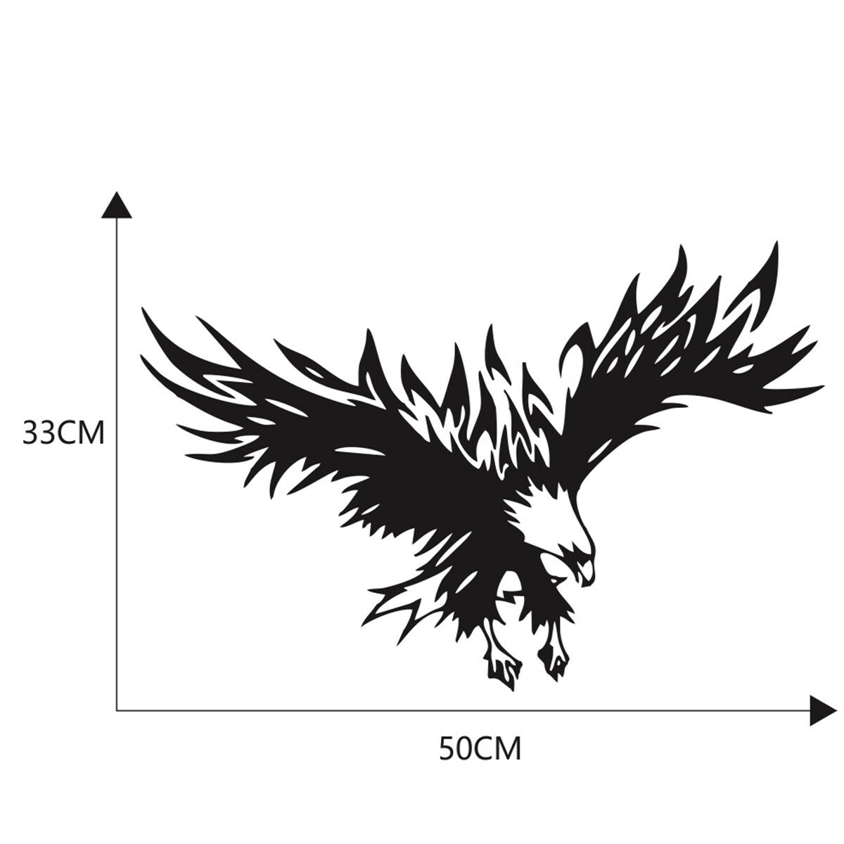 Car Engine Hood Decor Sticker Pattern Wrap Bonnet Decal Exterior Accessories