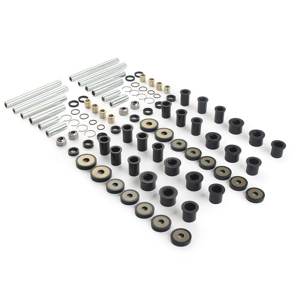 Front/Rear Upper/Lower A-arm Bushing Shaft Kit for Honda Rincon 650 680 ATV