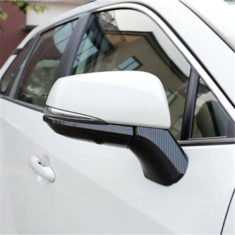 for Toyota for Sienna 2021-2023 Carbon Fiber Rearview Side Mirror Strip Cover Trim