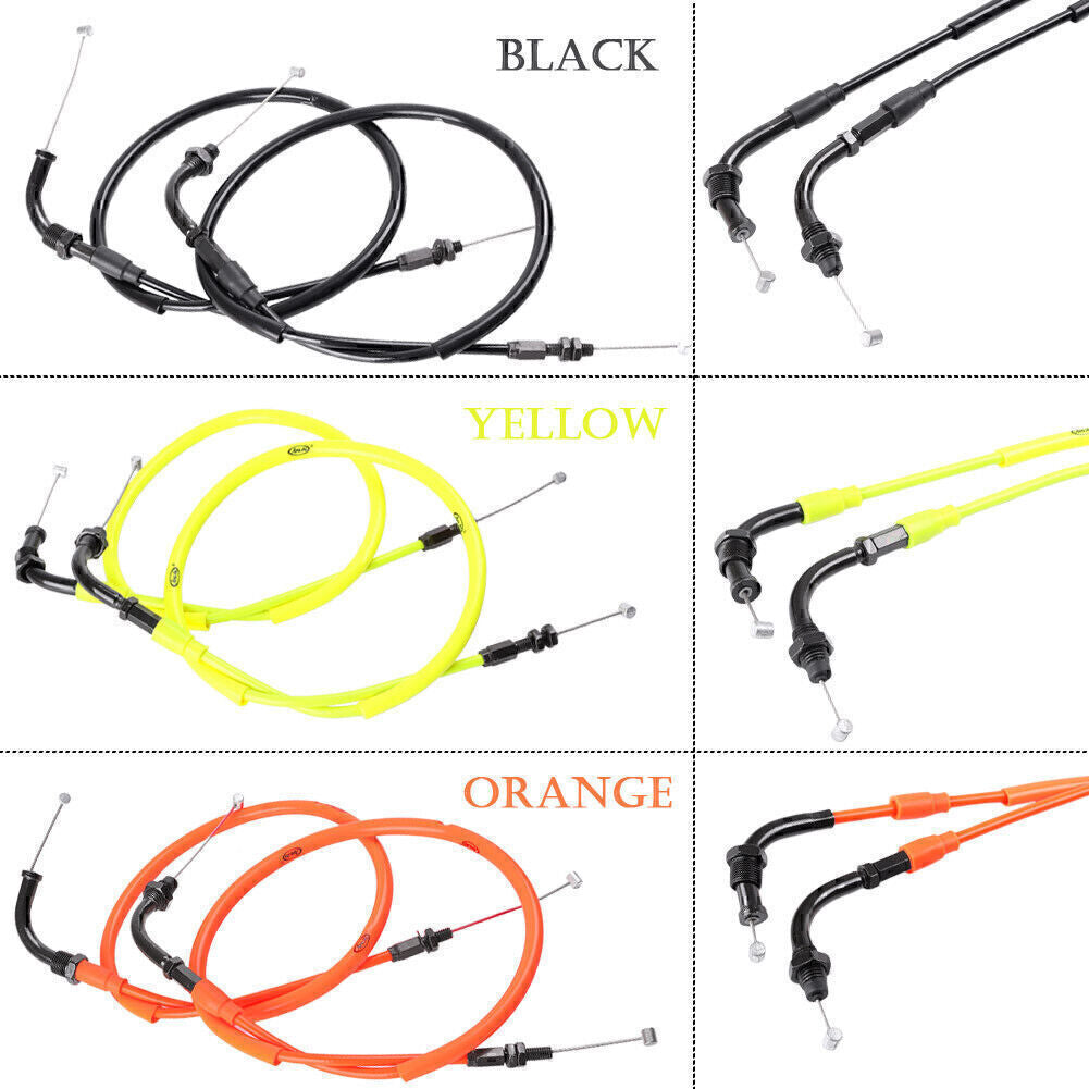 Motorcycle Throttle Cable Push Pull Line Wire For 2008-2011 for Honda CBR1000RR