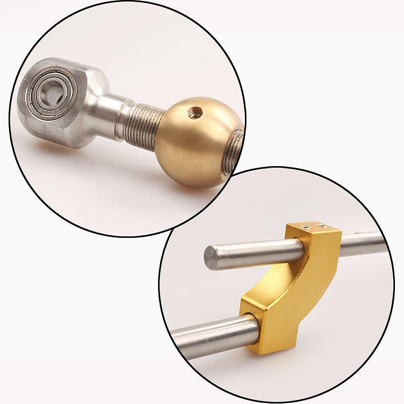 Car Shifter Extender Adjustable Gear Short Shifter Gold for Honda for Civic EG EK