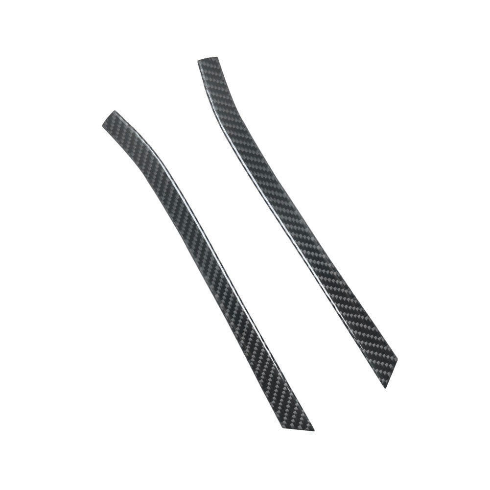 Carbon Fiber Interior Gear Shift Frame Cover Trim for Subaru Forester 2009-2013 v