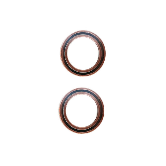 Fit 1998-09 for Volvo C70 S40 V70 2Pcs Engine Crankshaft Inner Timing Cover Oil Seal