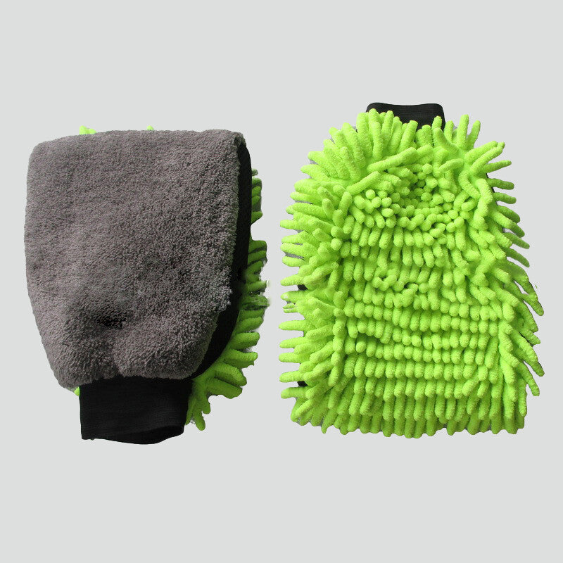 Wash Mitts Universal Detailing Premium Chenille Microfiber Knobby For Auto Q