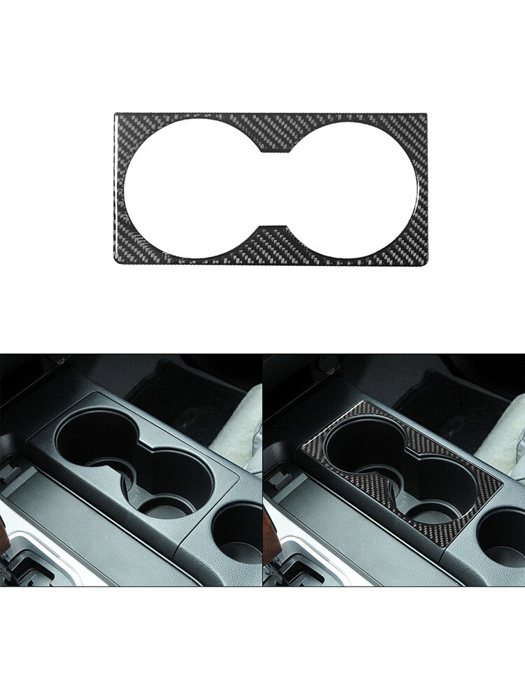 Carbon Fiber Below Speedometer Surround Trim For Silverado for GMC for SIERRA 2014-2018 v