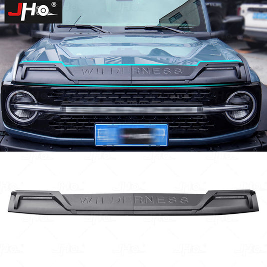 Front Bug Shield Hood Deflector for Ford Bronco Everglades/Outer Banks/