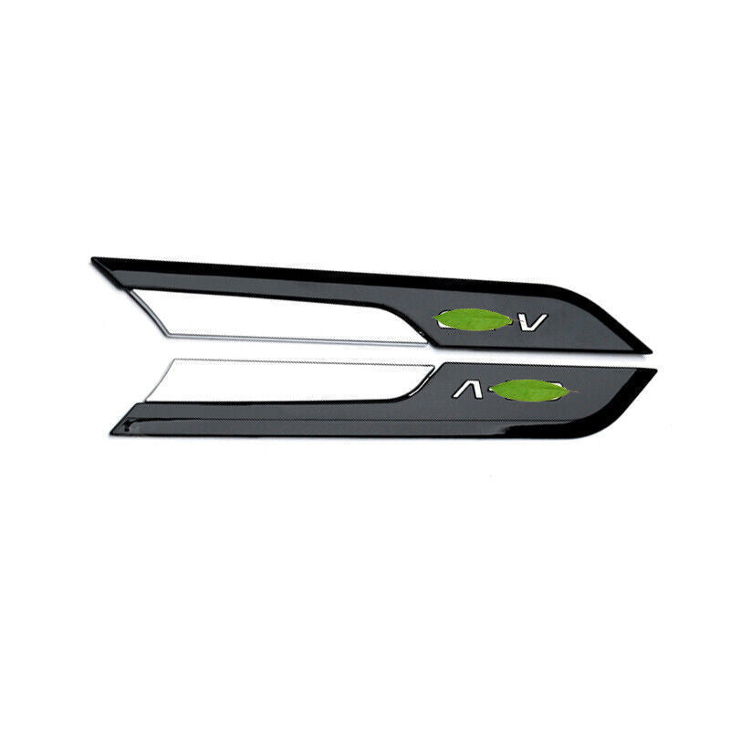 Gloss Black Body Side Vent Fender Flank Cover Trim 2P for Honda CRV CR-V 23-2024