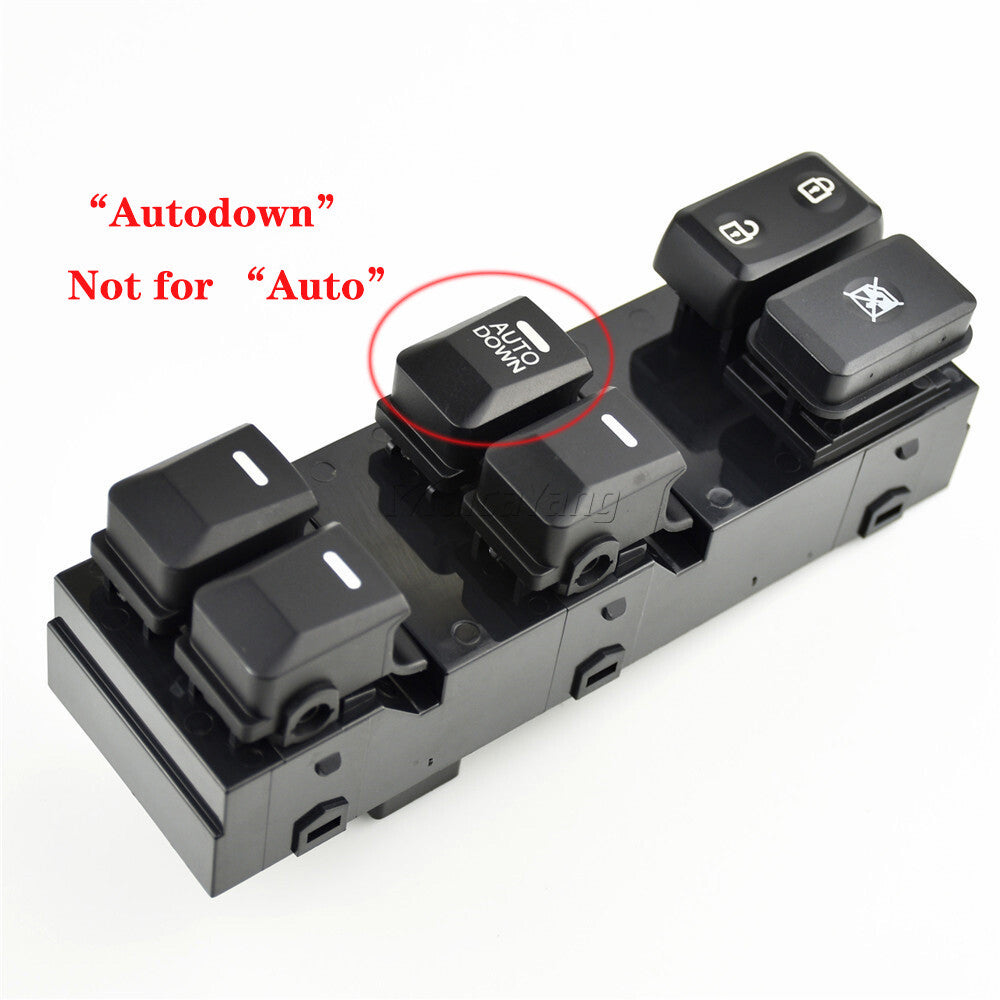 Front Left Auto for KIA 2011-2016 Power Window Switch 93570-3W600WK n