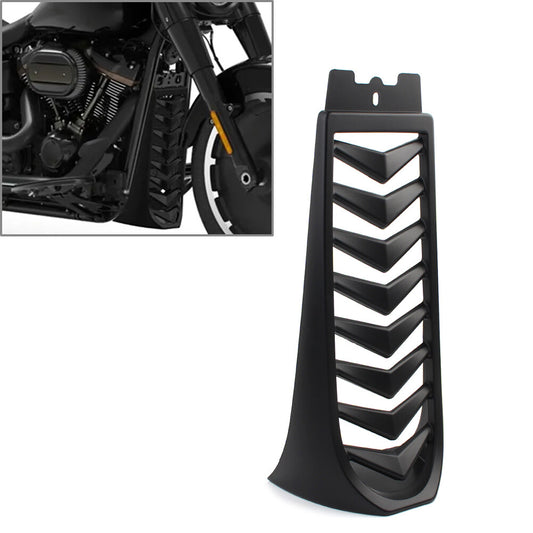 Matte Chin Fairing Spoiler Lower Radiator Cover Fit for Harley Softail Street Bob