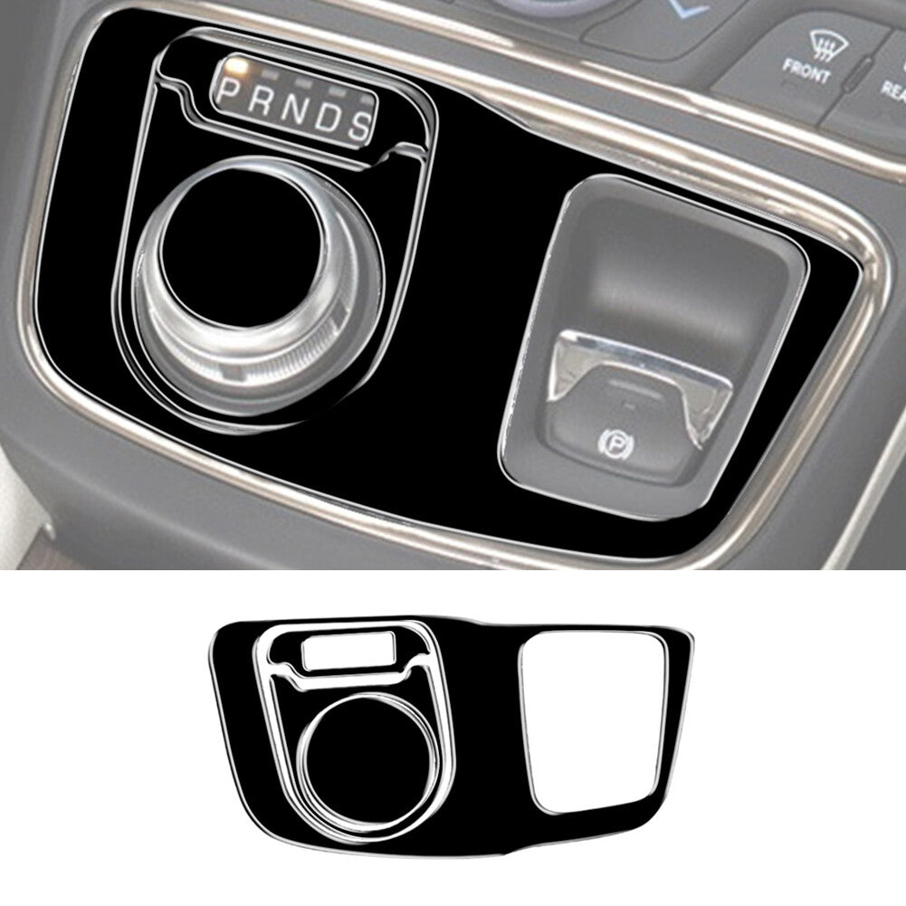 4Pcs Carbon Fiber Interior Door Pull Cover Trim for Jeep for Wrangler JK 2011-2017 v